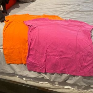 Set of tek gear women’s workout shirts